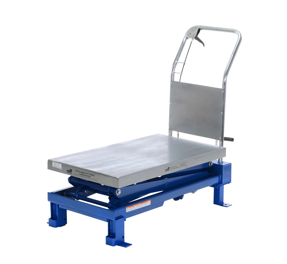 Vestil Manufacturing Corp Foot Pump & Powered Scissor Lift Tables - Image 6