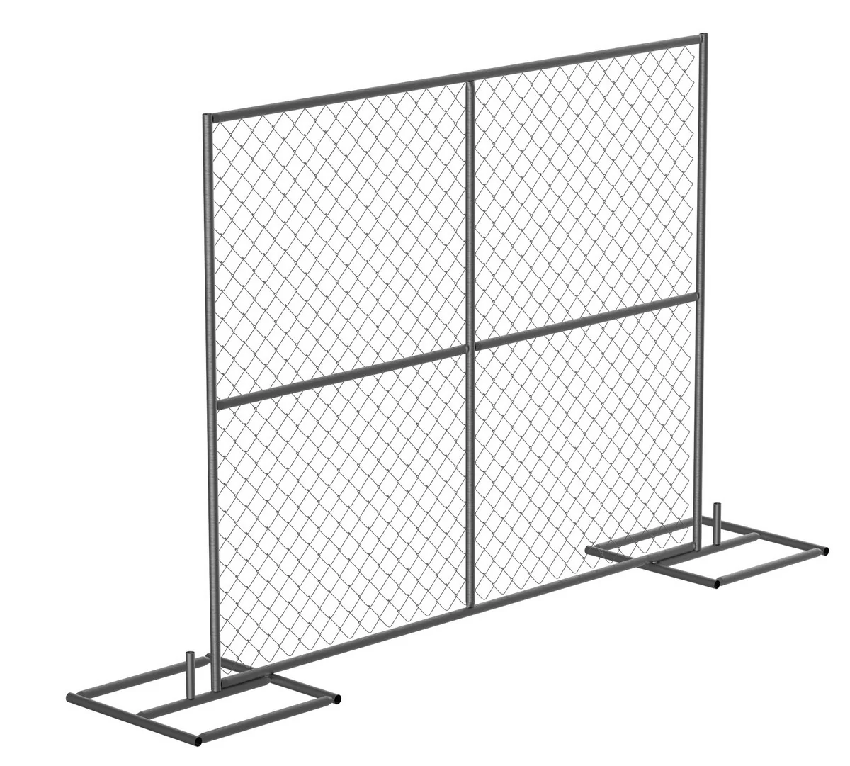 Vestil Manufacturing Corp Galvanized Construction Barrier Systems