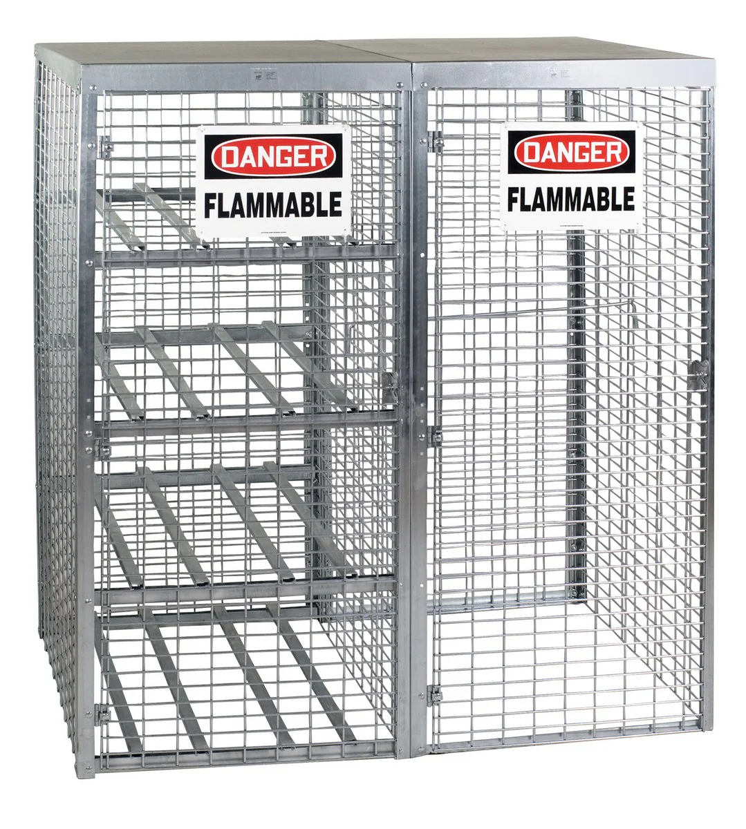 Vestil Manufacturing Corp Galvanized Cylinder Storage Cabinets - Image 2