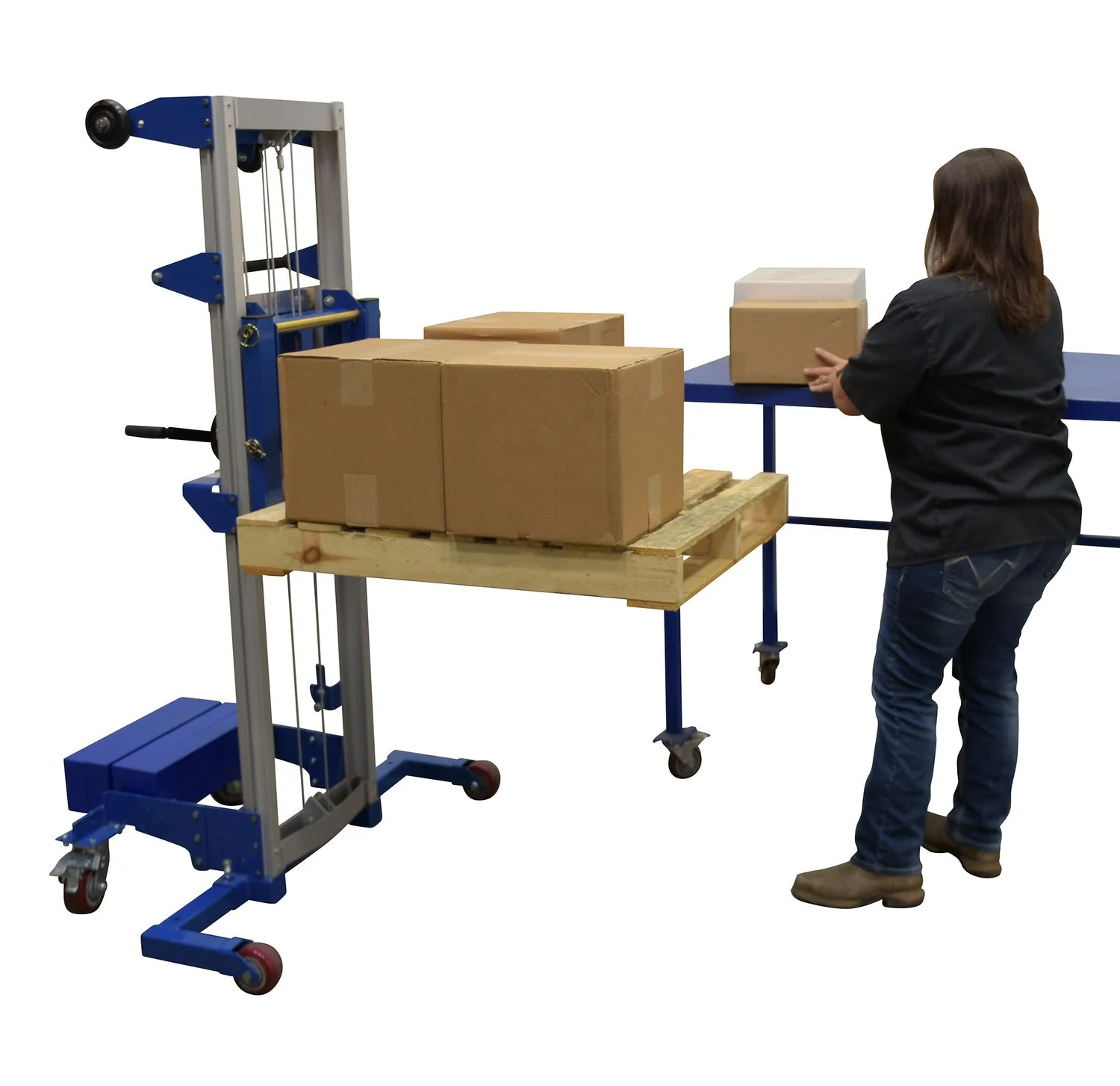 Vestil Manufacturing Corp Hand Winch Lift Trucks - Image 3
