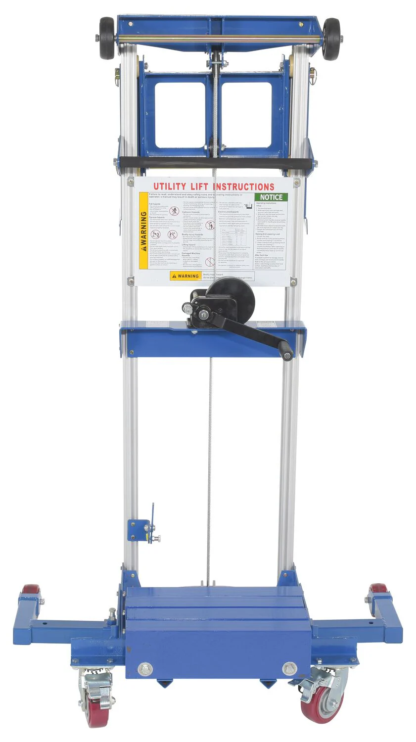 Vestil Manufacturing Corp Hand Winch Lift Trucks - Image 5