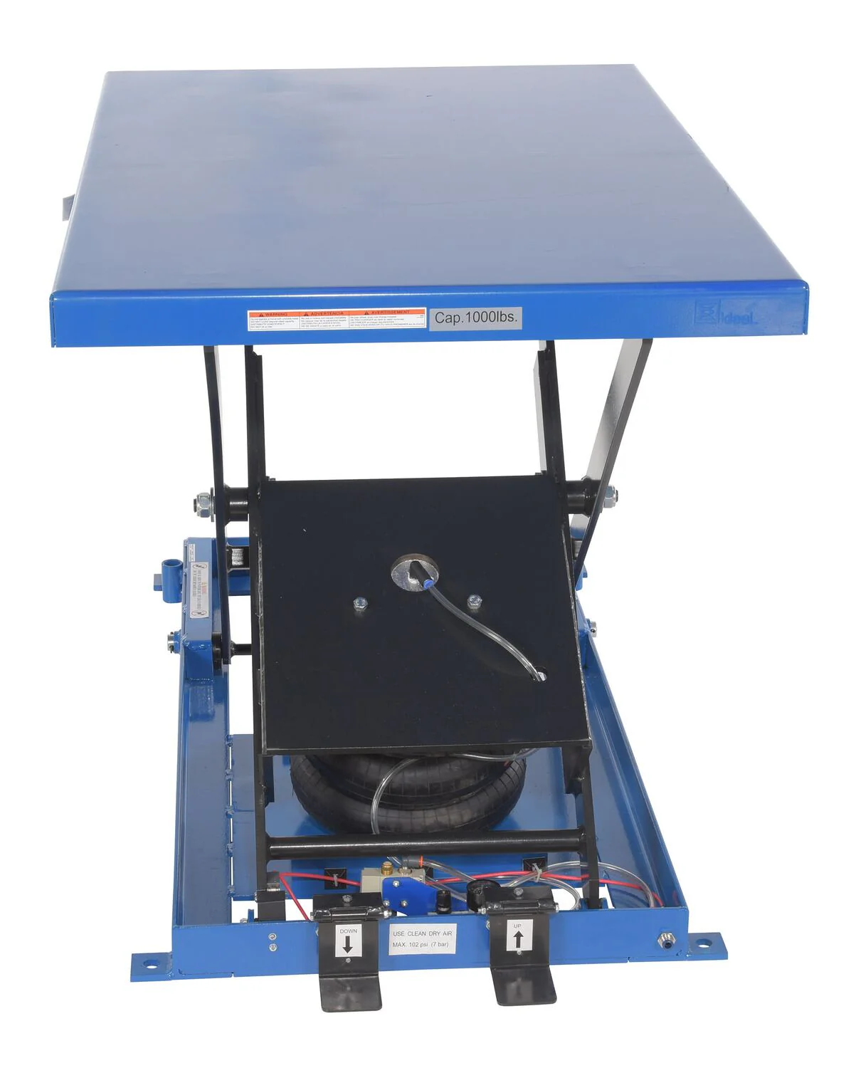 Vestil Manufacturing Corp Heavy-Duty Air Bag Scissor Lift Tables - Image 3