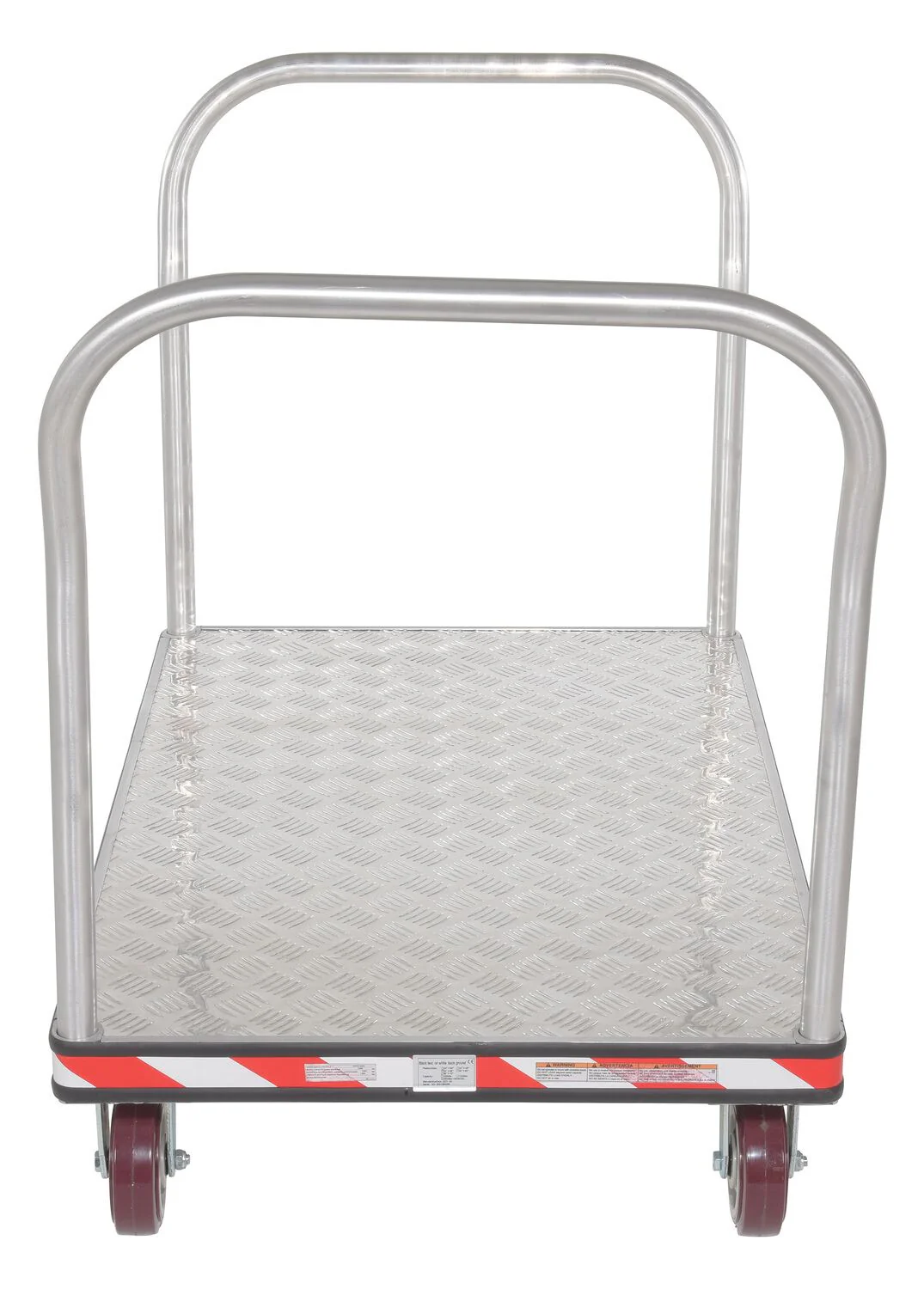 Vestil Manufacturing Corp Heavy Duty Aluminum Treadplate Platform Trucks - Image 3