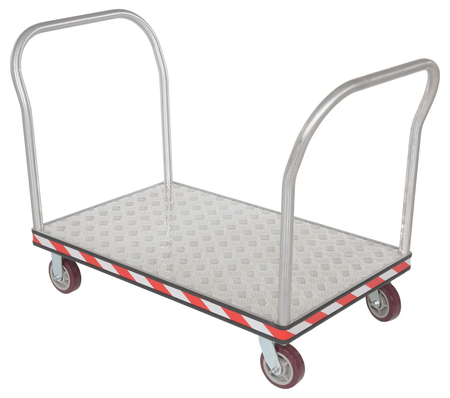 Vestil Manufacturing Corp Heavy Duty Aluminum Treadplate Platform Trucks - Image 5