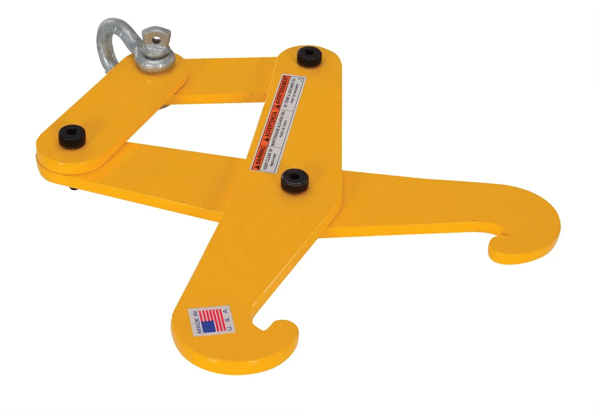 Vestil Manufacturing Corp Heavy-Duty Beam Tongs - Image 2