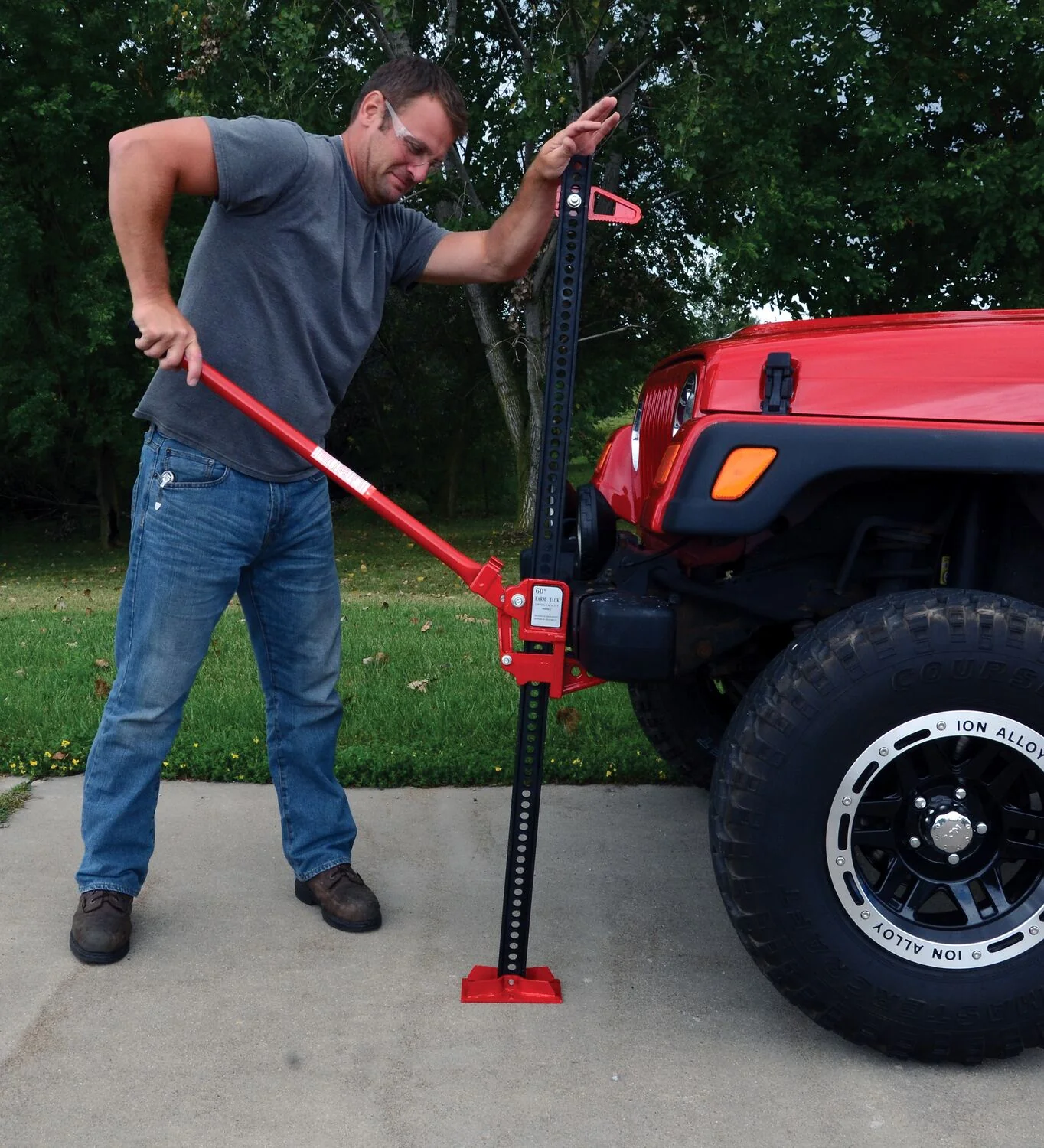 Vestil Manufacturing Corp Heavy Duty Farm Jacks - Image 5