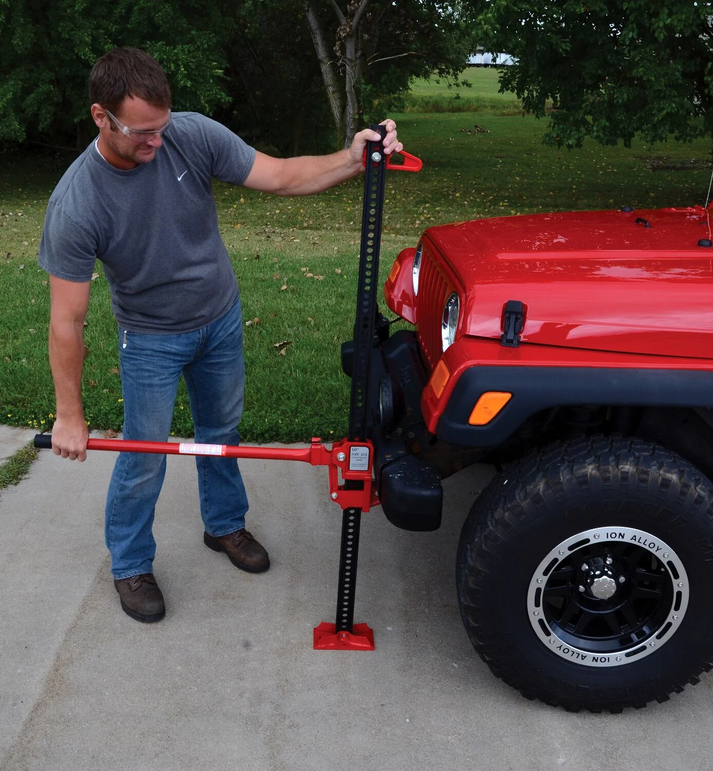 Vestil Manufacturing Corp Heavy Duty Farm Jacks - Image 6
