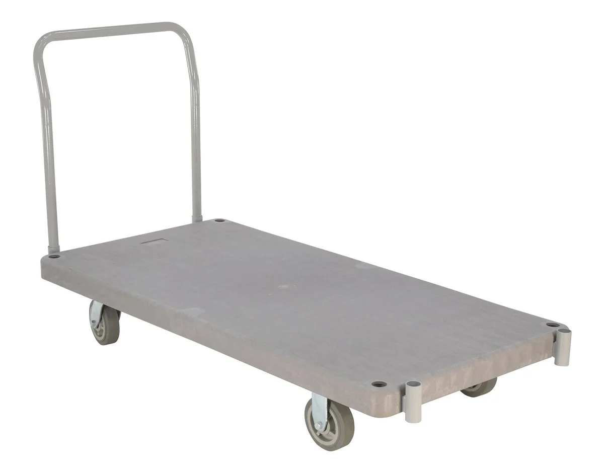 Vestil Manufacturing Corp Heavy-Duty Plastic Platform Trucks