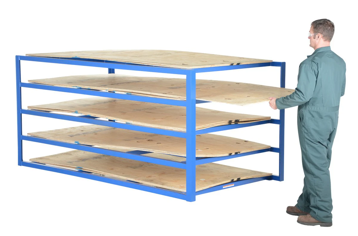 Vestil Manufacturing Corp Horizontal Sheet Rack - Image 5