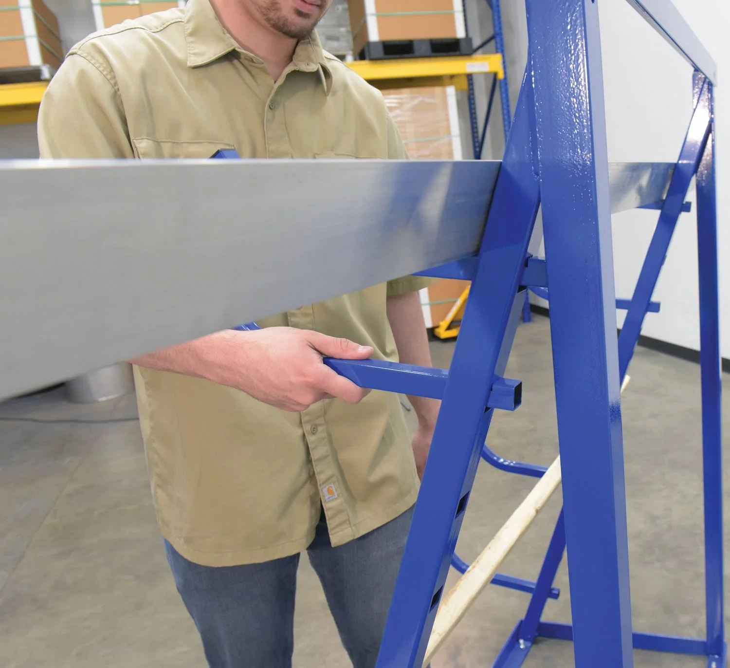 Vestil Manufacturing Corp Horizontal Storage Rack - Image 5