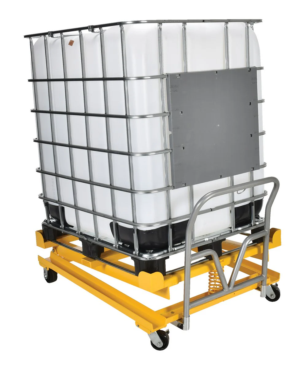 Vestil Manufacturing Corp IBC Tilt Stands w/ Fork Pockets & IBC Tilting Cart