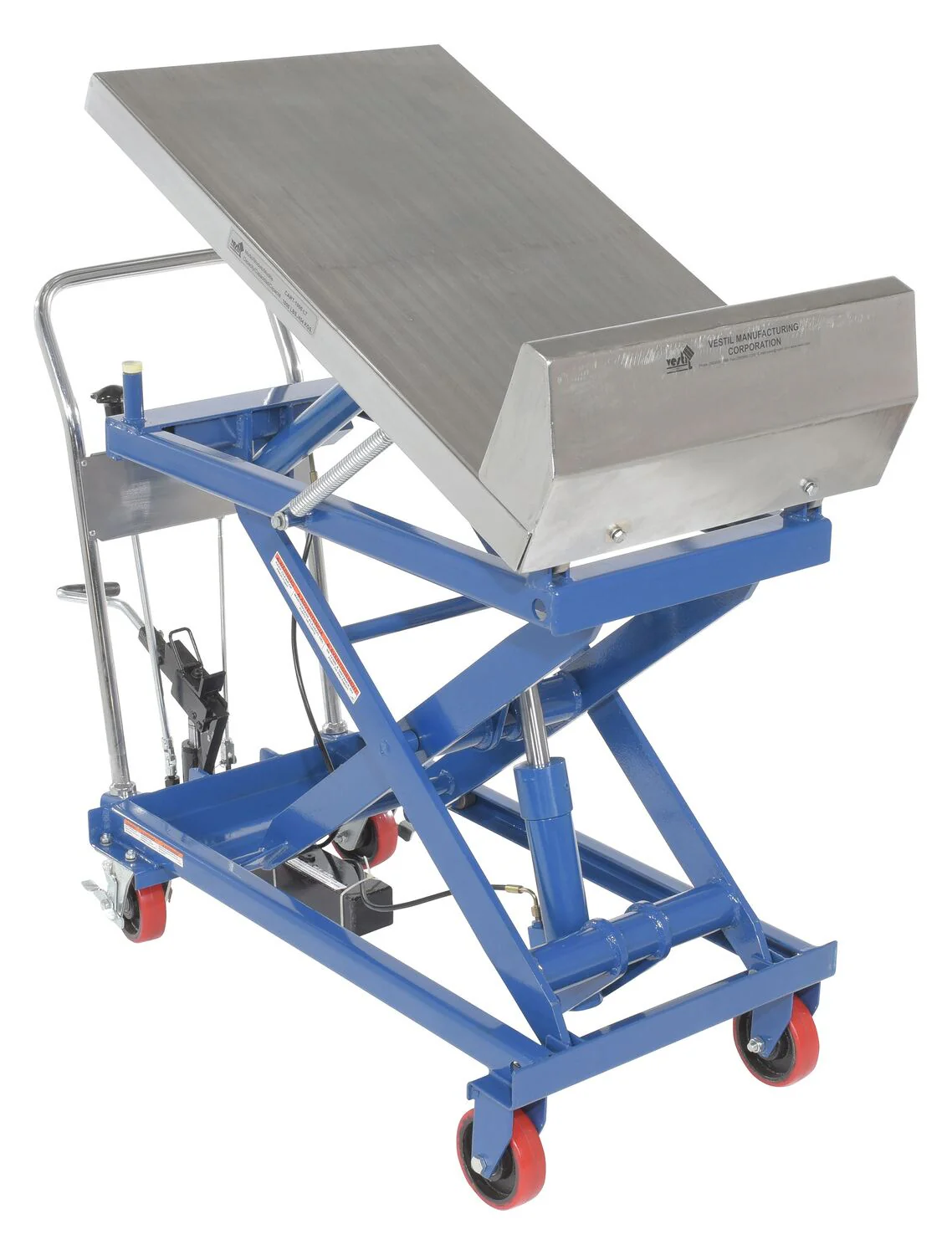 Vestil Manufacturing Corp Lift & Tilt Carts with Sequence Select