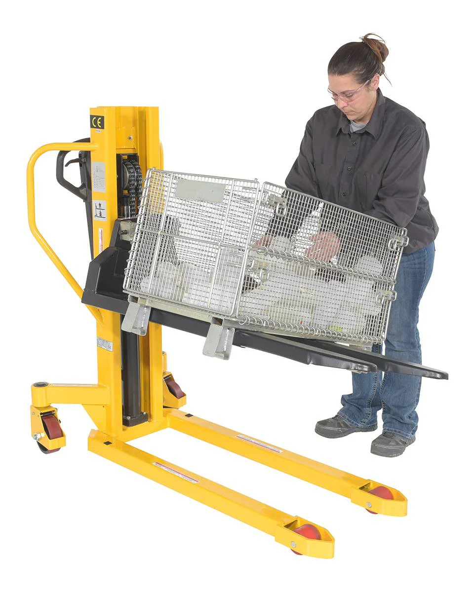 Vestil Manufacturing Corp Lift & Tilt High Lift Pallet Truck - Image 5