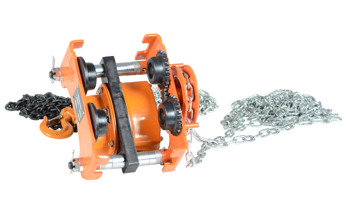 Vestil Manufacturing Corp Low Headroom Combination Chain Hoist/Trolley - Image 3