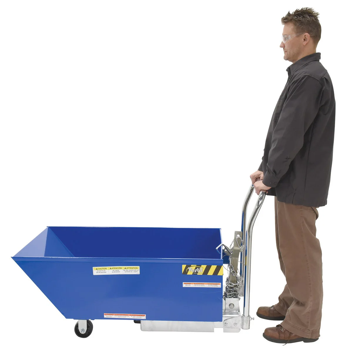 Vestil Manufacturing Corp Low Profile Parts Hoppers - Image 7