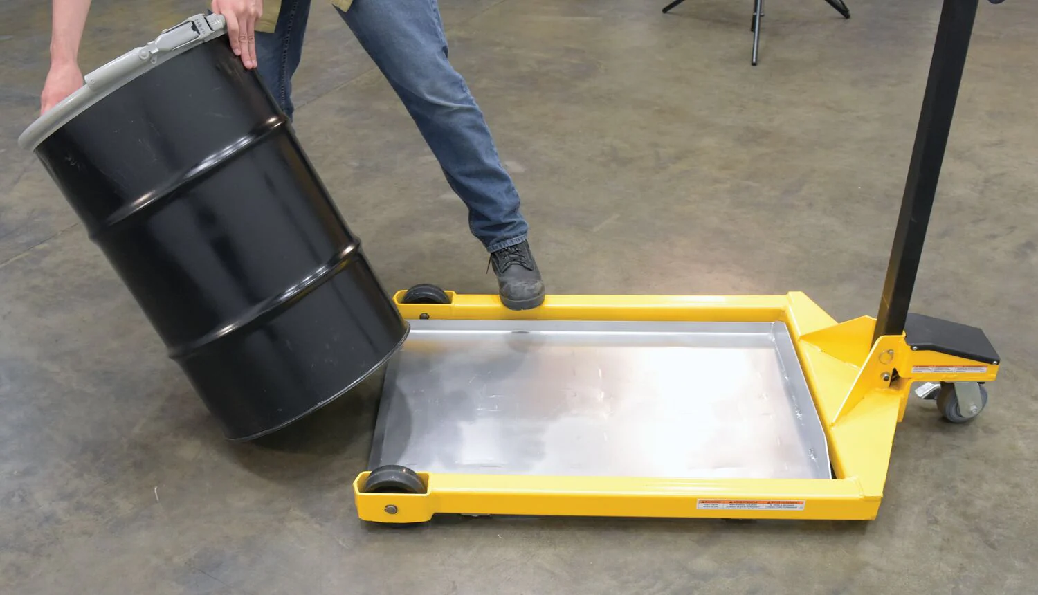 Vestil Manufacturing Corp Low Profile Portable Bin Scale - Image 7