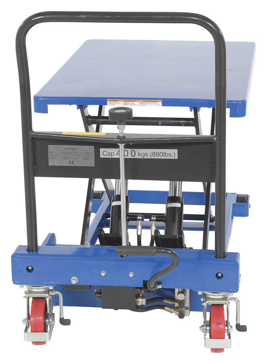 Vestil Manufacturing Corp Low Profile Scissor Cart w/ Auto-Shift - Image 3