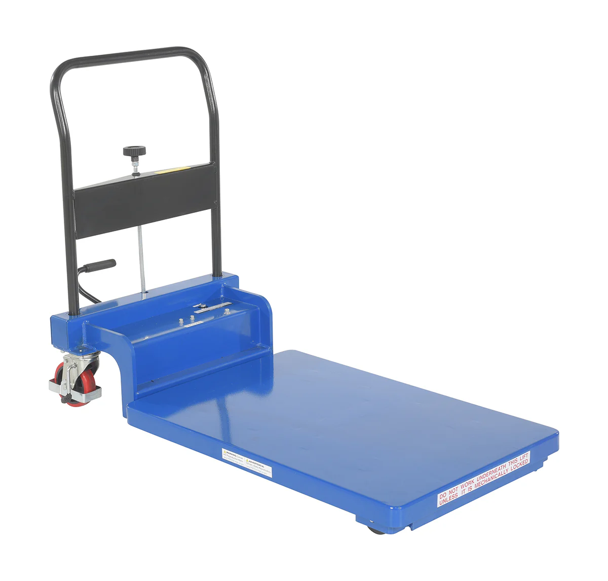 Vestil Manufacturing Corp Low Profile Scissor Cart w/ Auto-Shift - Image 4