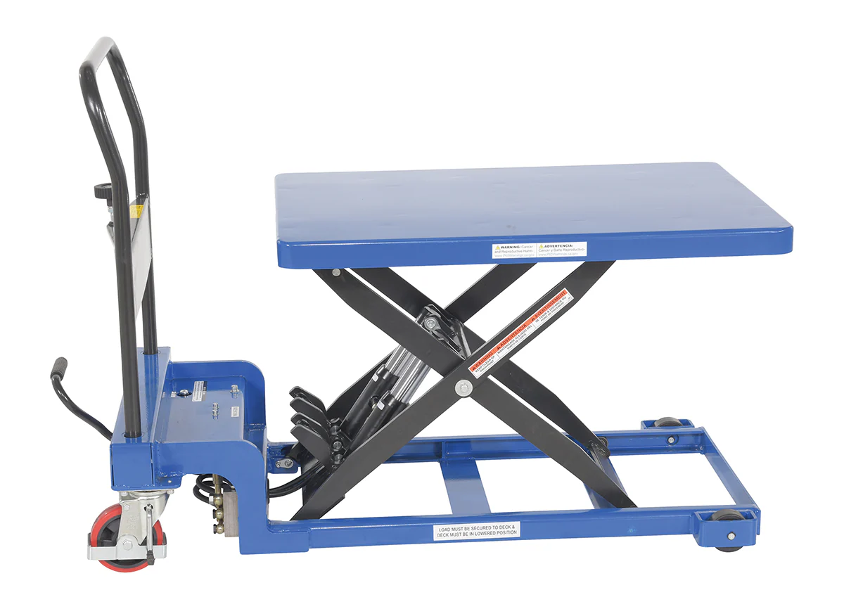 Vestil Manufacturing Corp Low Profile Scissor Cart w/ Auto-Shift - Image 5