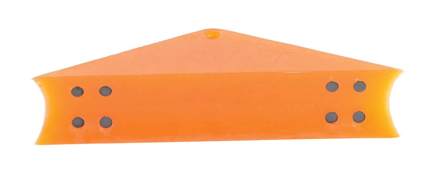 Vestil Manufacturing Corp Magnetic Rail Car Wheel Chock - Image 3