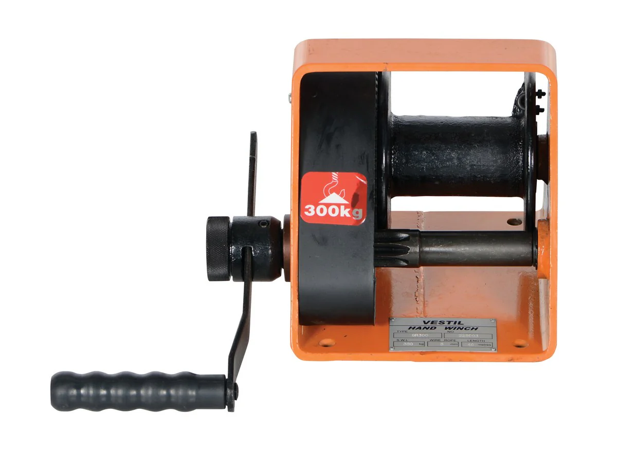 Vestil Manufacturing Corp Manual and Worm Gear Hand Winches