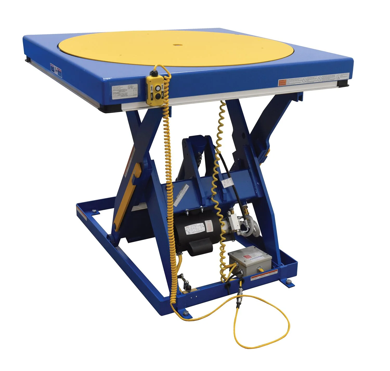 Vestil Manufacturing Corp Manual Built-In Carousel for Scissor Tables - Image 2