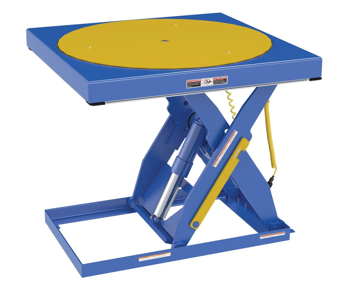 Vestil Manufacturing Corp Manual Built-In Carousel for Scissor Tables - Image 3