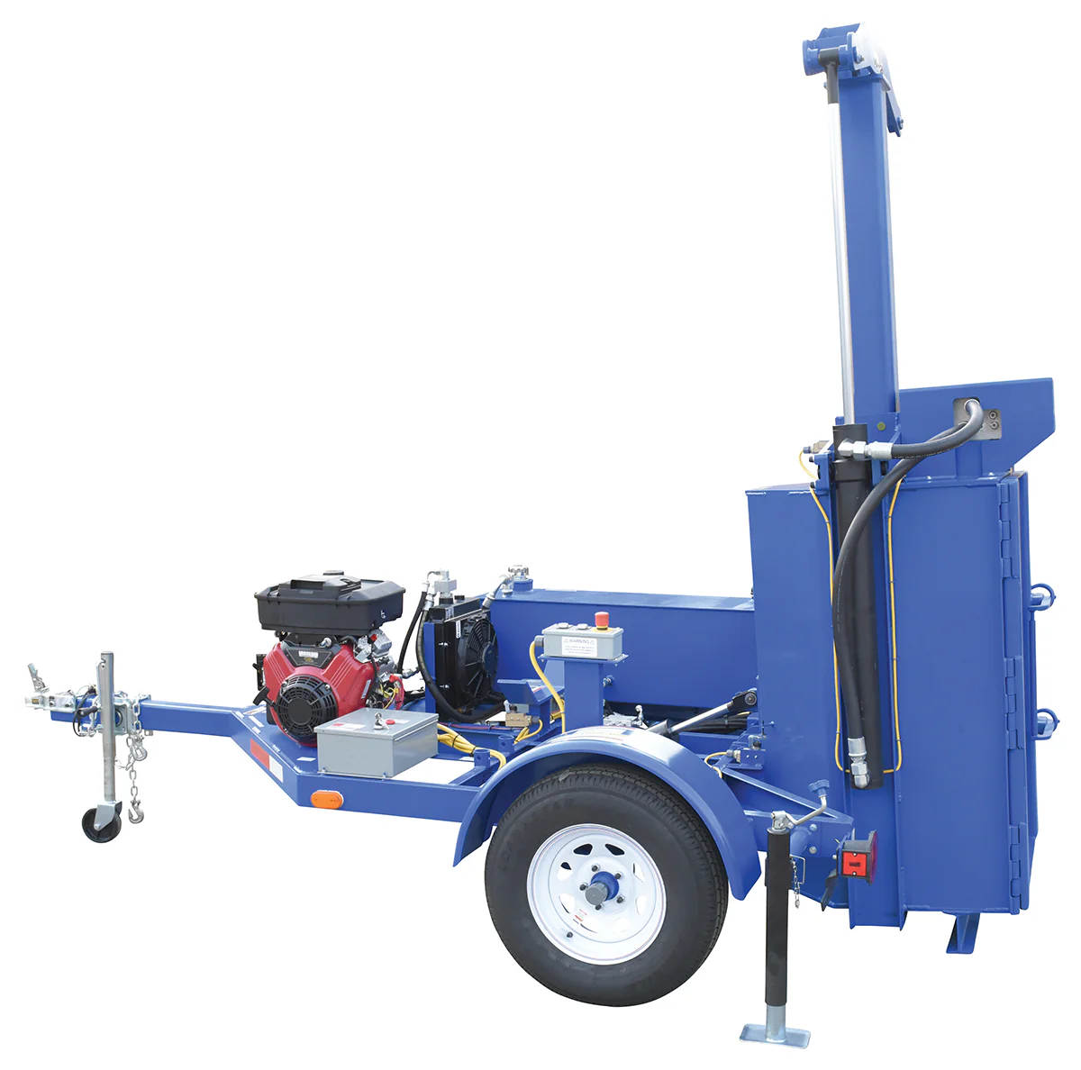 Vestil Manufacturing Corp Mobile Gasoline Powered Drum Crusher