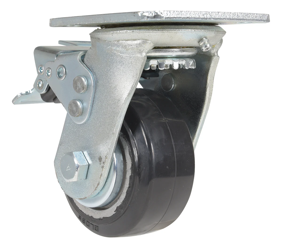 Vestil Manufacturing Corp Mold On Rubber (On Aluminum) Casters