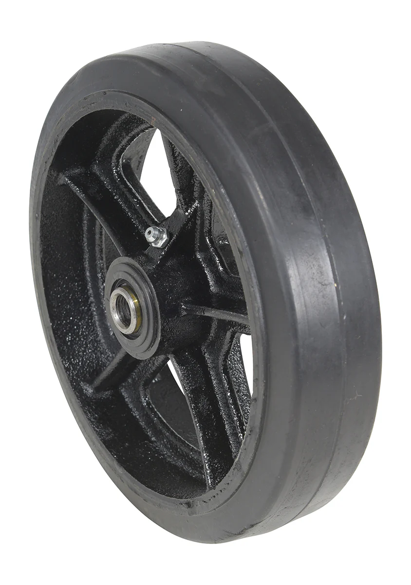 Vestil Manufacturing Corp Mold On Rubber Wheel - Image 2
