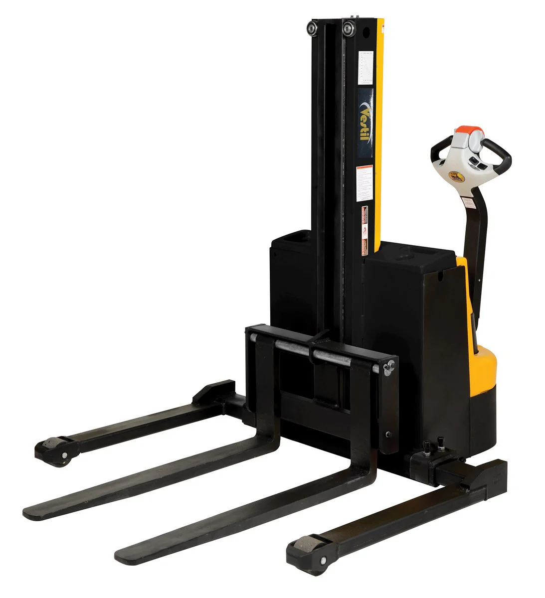 Vestil Manufacturing Corp Narrow Mast Stackers with Powered Drive and Powered Lift - Image 4