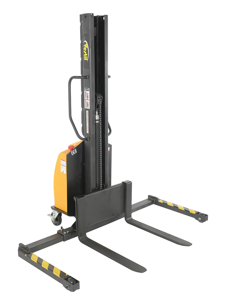 Vestil Manufacturing Corp Narrow Mast Stackers with Powered Lift - Image 6