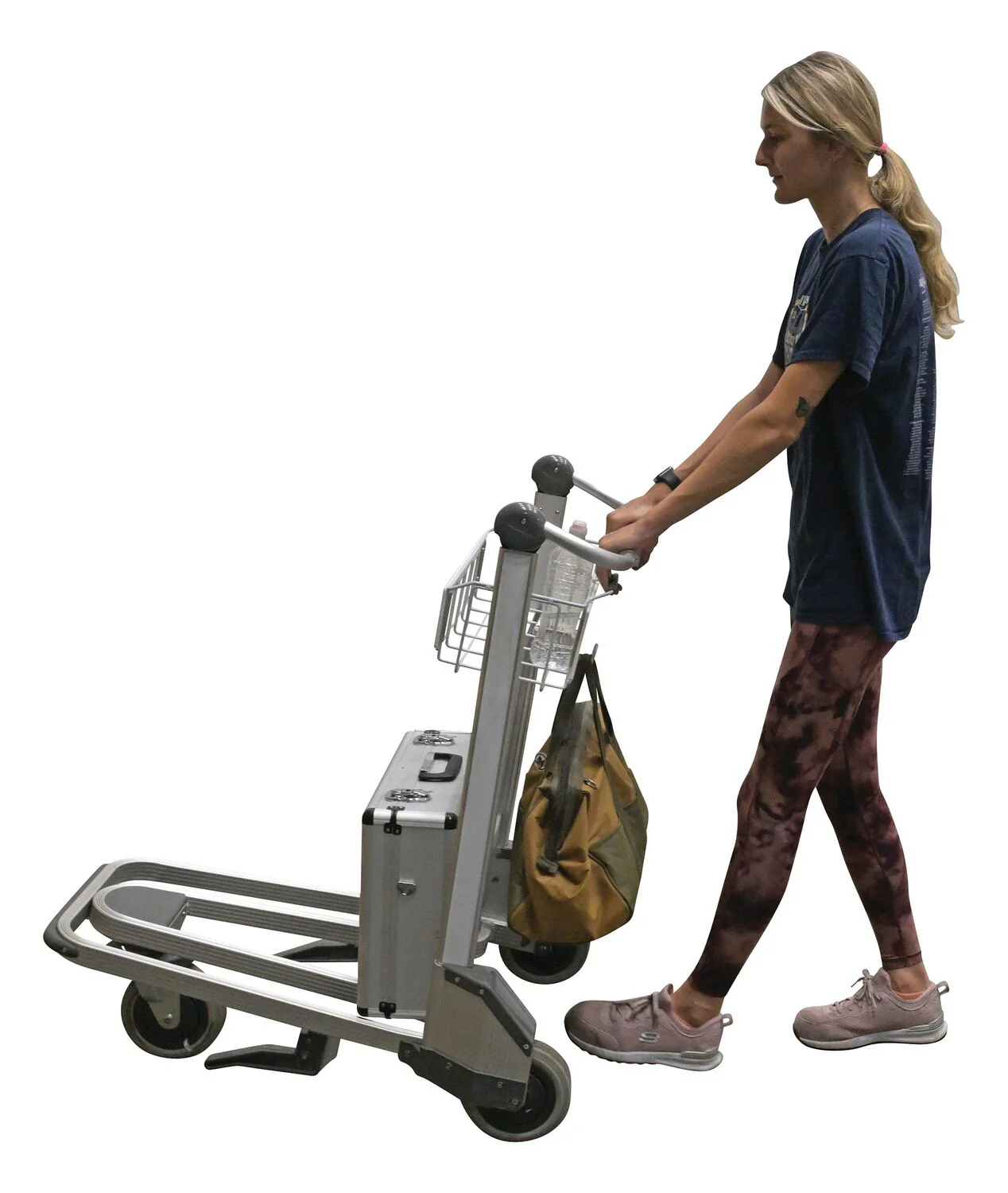 Vestil Manufacturing Corp Nestable Multi-Use Cart with Brake - Image 2