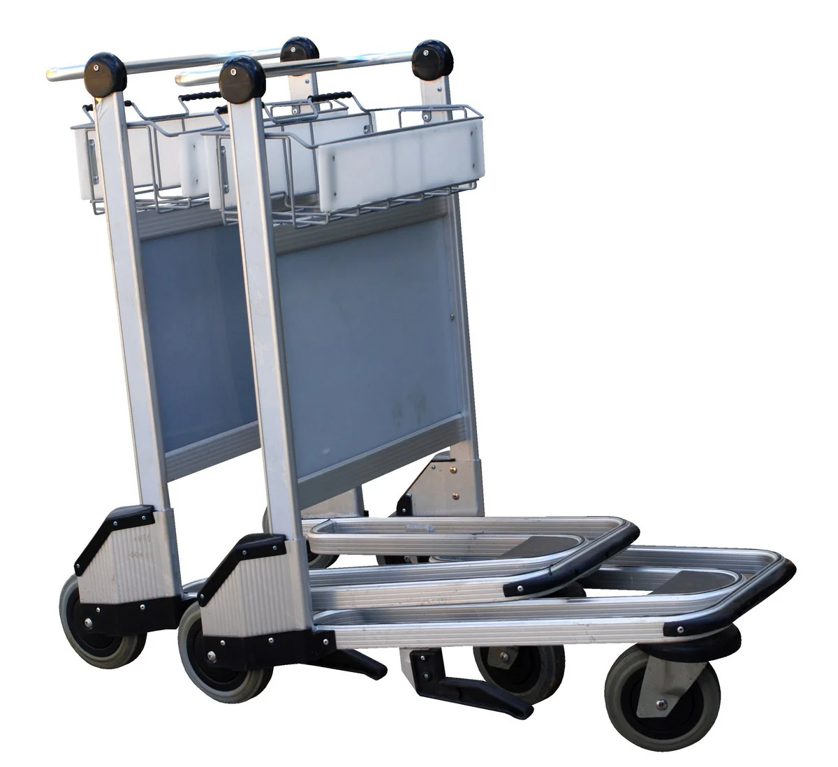 Vestil Manufacturing Corp Nestable Multi-Use Cart with Brake - Image 4