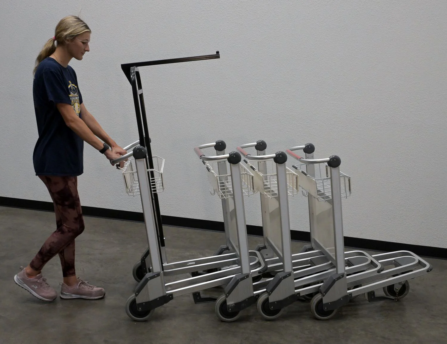 Vestil Manufacturing Corp Nestable Multi-Use Cart with Brake - Image 7