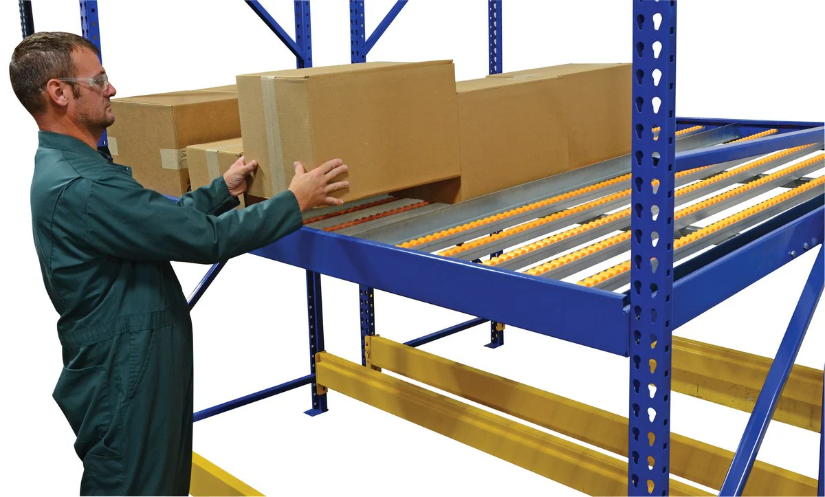 Vestil Manufacturing Corp Pallet Rack Gravity Flow Shelves - Image 5