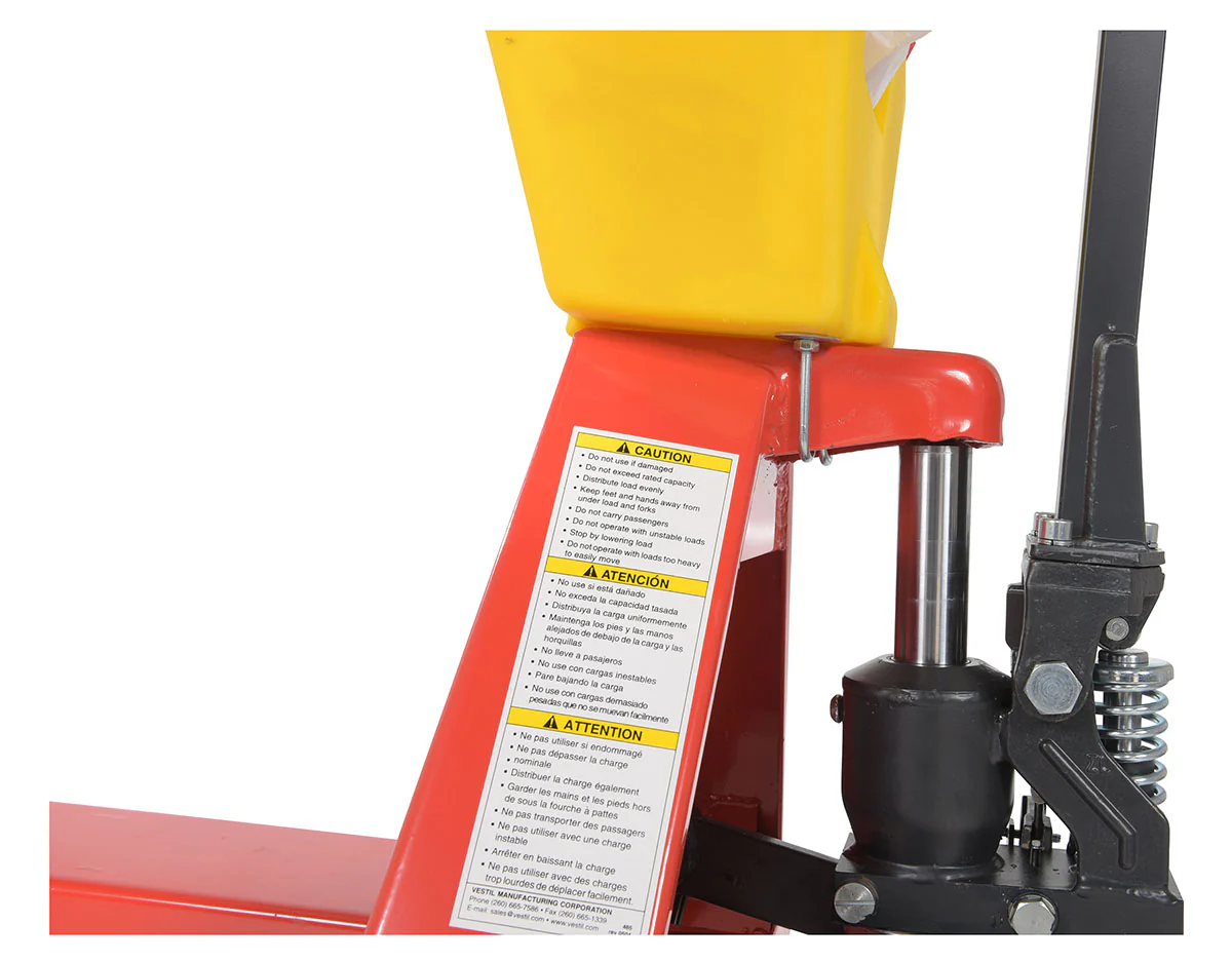 Vestil Manufacturing Corp Pallet Trucks with P-CADDY - Image 7