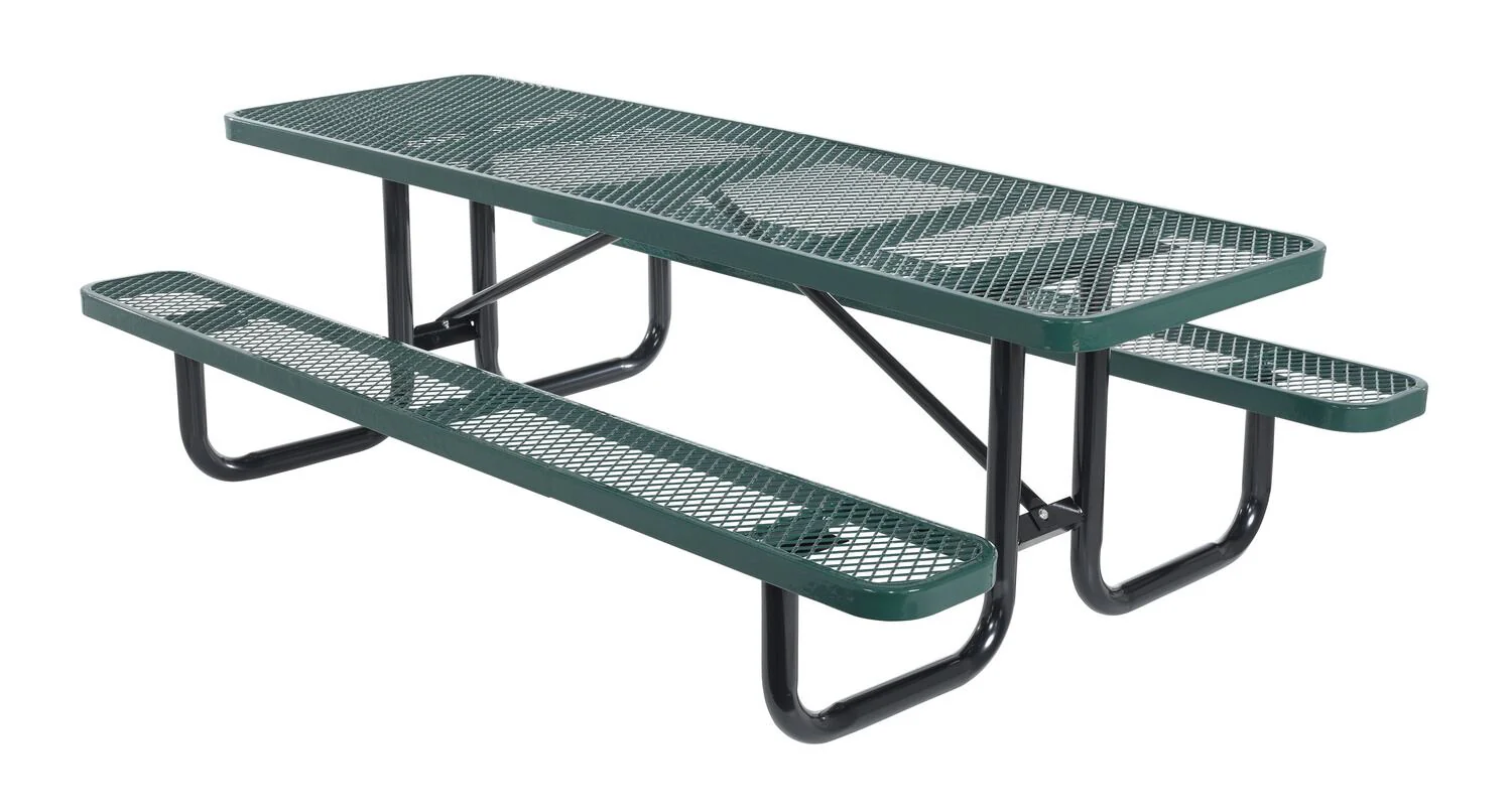 Vestil Manufacturing Corp Picnic Tables - Steel Mesh - Image 2