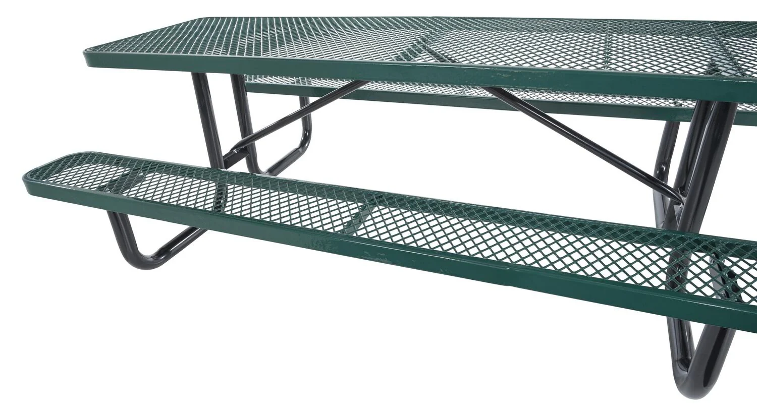 Vestil Manufacturing Corp Picnic Tables - Steel Mesh - Image 3