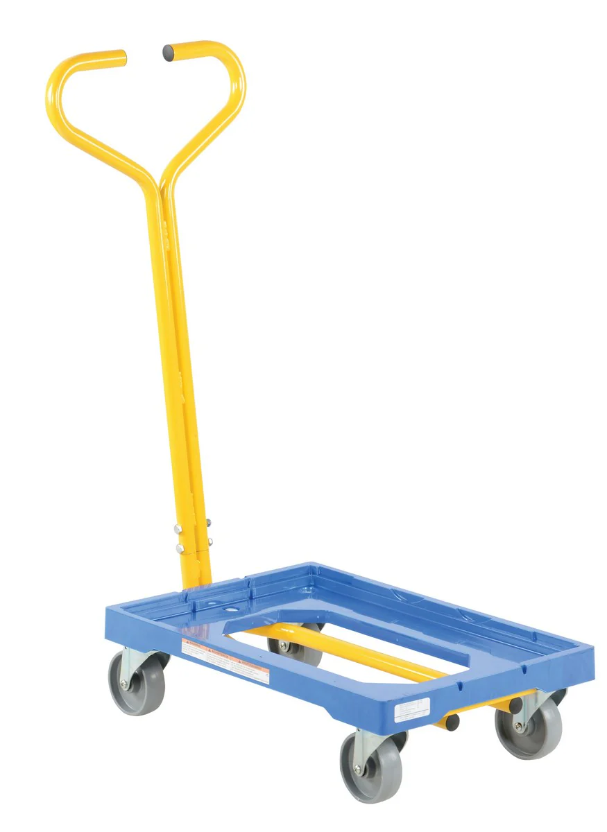 Vestil Manufacturing Corp Plastic Dolly with Handle - Image 4