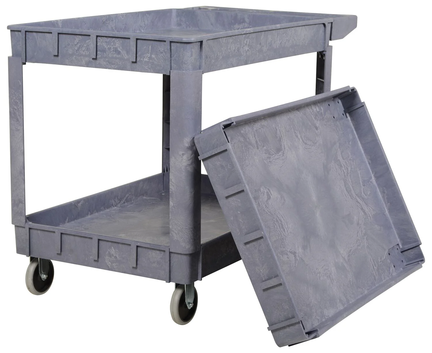 Vestil Manufacturing Corp Plastic Utility Service Carts - Image 3