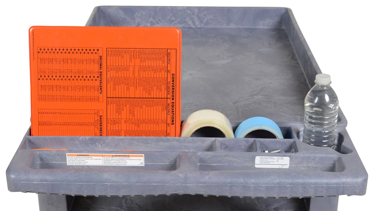 Vestil Manufacturing Corp Plastic Utility Service Carts - Image 5