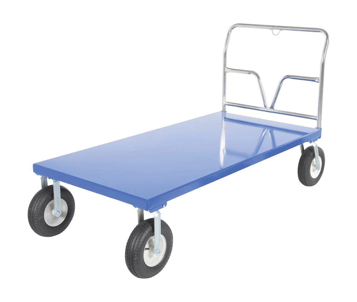 Vestil Manufacturing Corp Pneumatic Tire Steel Platform Trucks