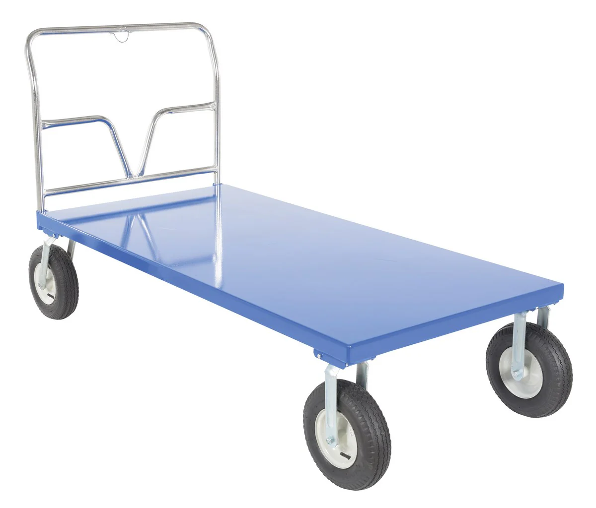 Vestil Manufacturing Corp Pneumatic Tire Steel Platform Trucks - Image 2