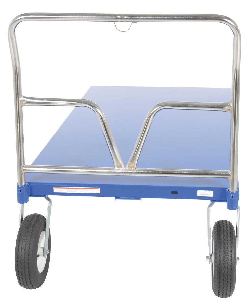 Vestil Manufacturing Corp Pneumatic Tire Steel Platform Trucks - Image 4