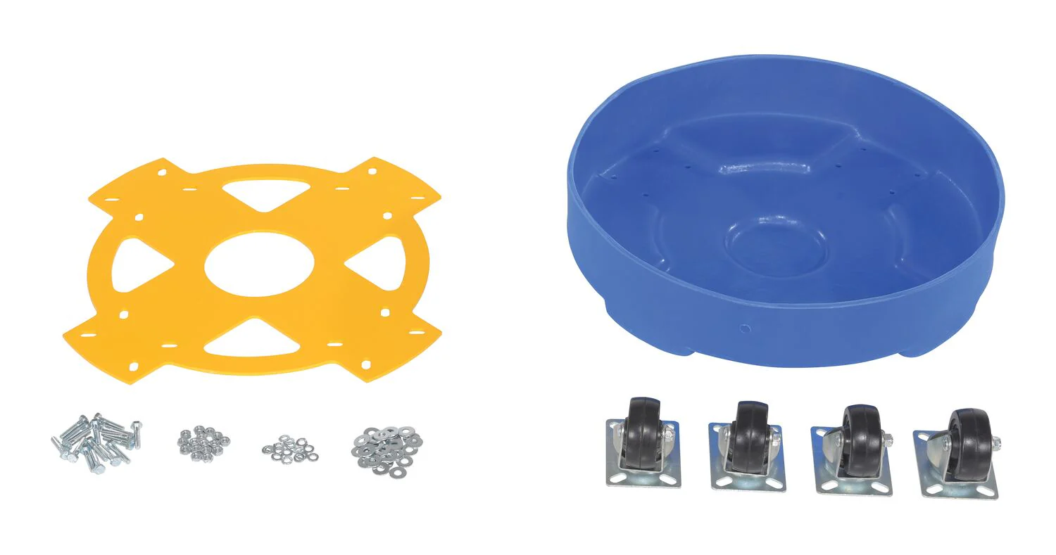Vestil Manufacturing Corp Polyethylene Drum Dollies - Image 2