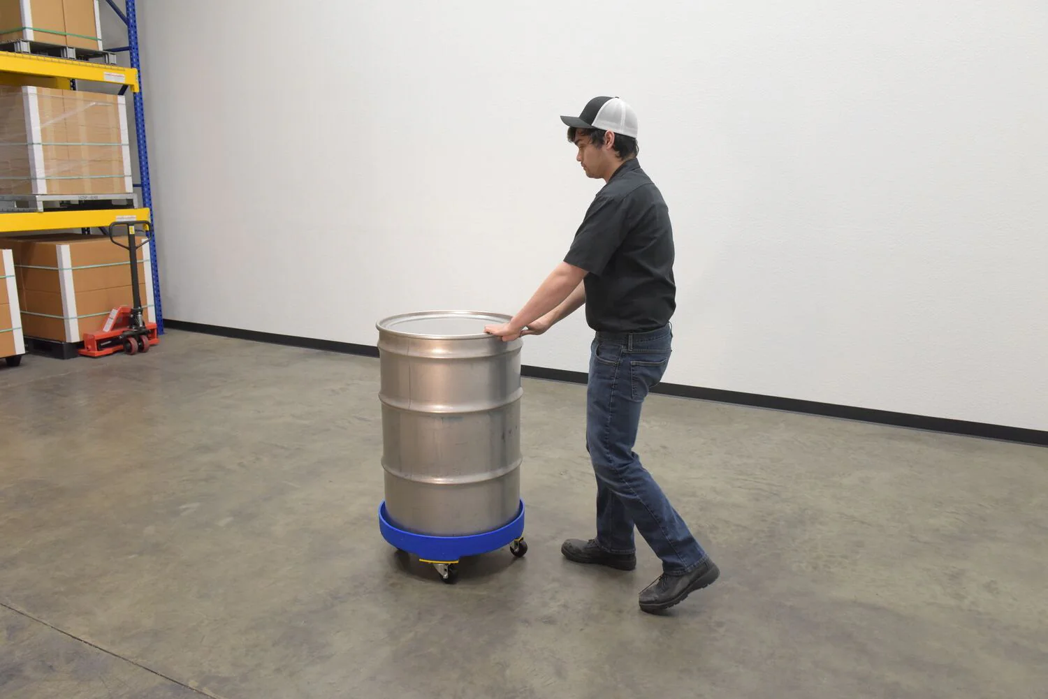 Vestil Manufacturing Corp Polyethylene Drum Dollies - Image 4