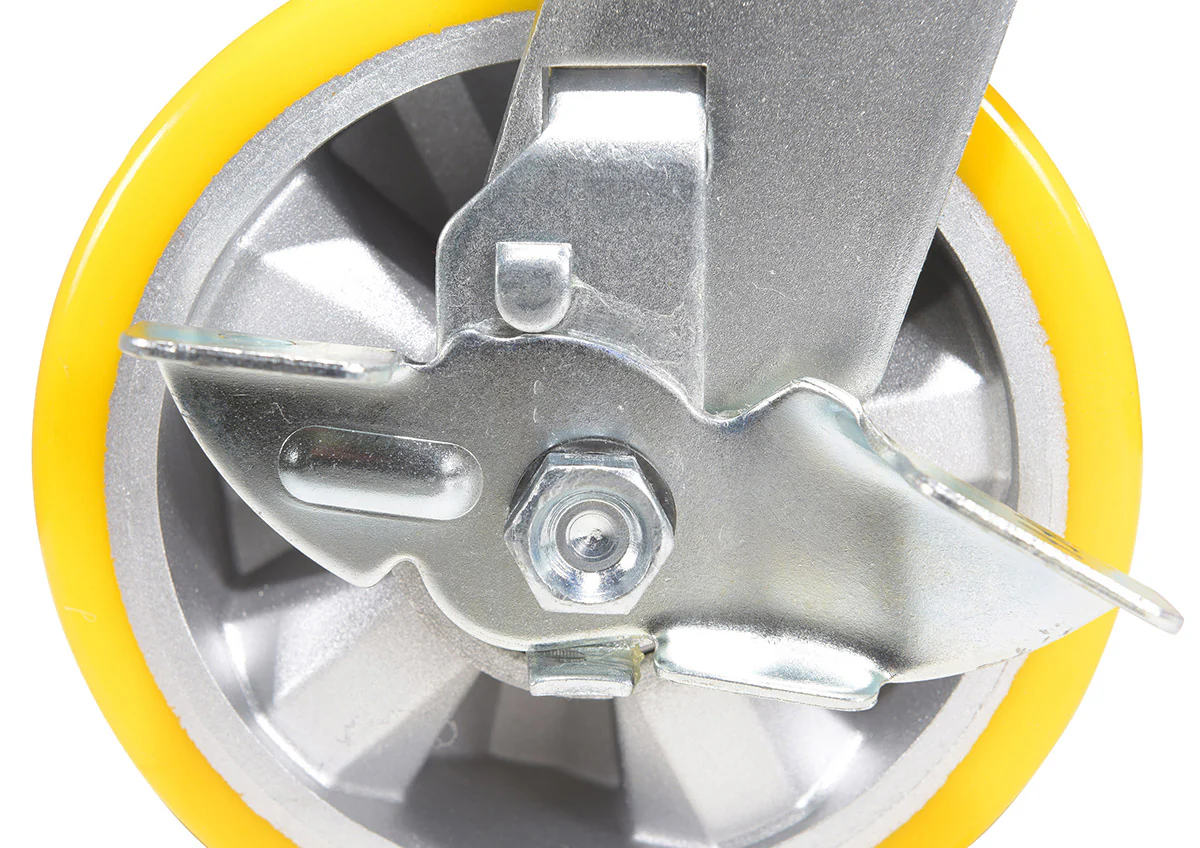 Vestil Manufacturing Corp Polyurethane Casters (Yellow) - Image 3