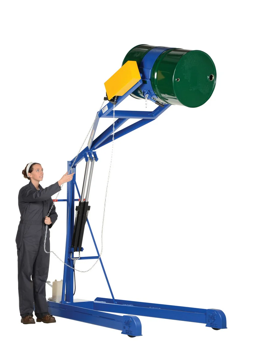 Vestil Manufacturing Corp Portable Hydraulic Drum Carrier/Rotator/Booms - Image 3