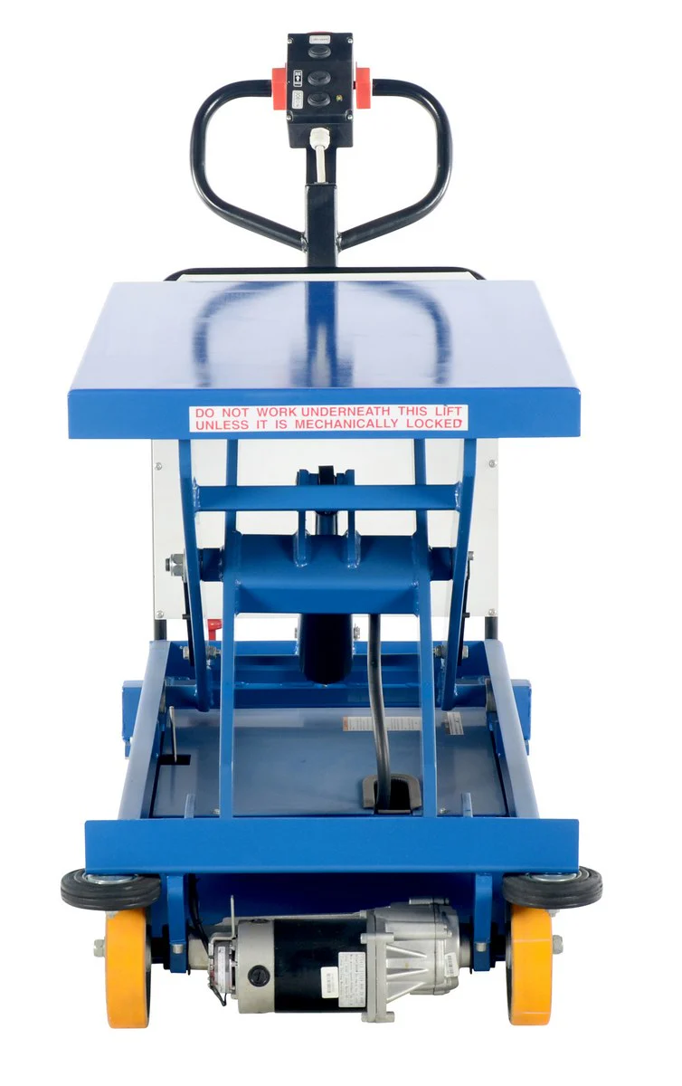 Vestil Manufacturing Corp Powered Drive and Powered Lift Hydraulic Scissor Carts